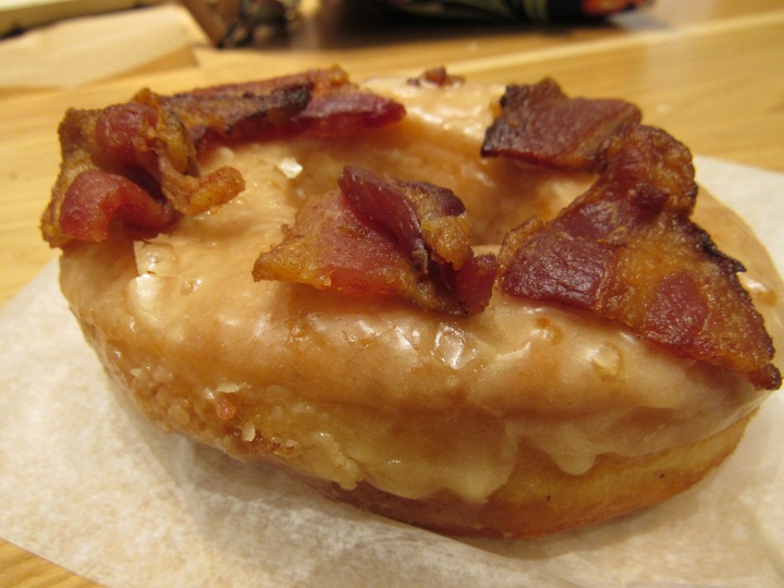 Holy donuts! The maple bacon donuts from Union Square Donuts are a thing to behold.